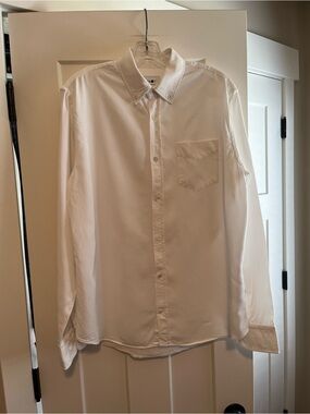Nn07 Men's White Button-Down Shirt - Classic Oxford Style